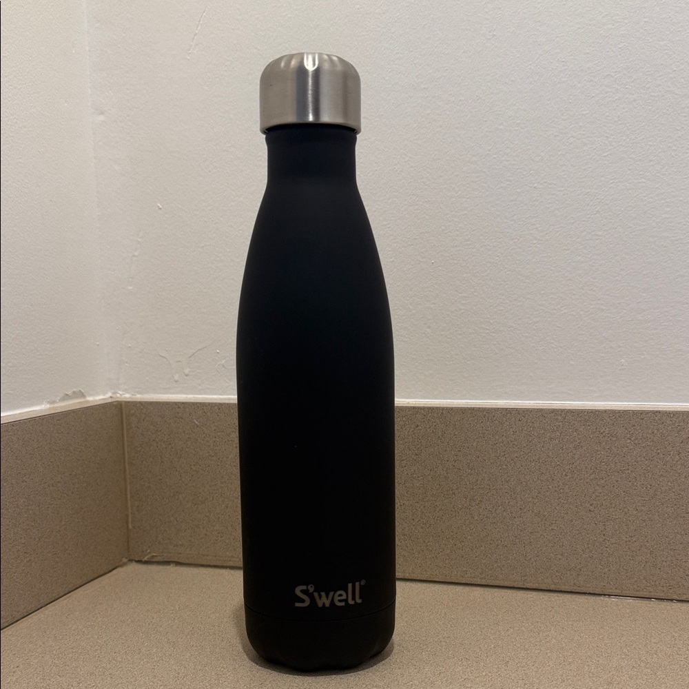 S'well Black Stainless Steel Bottle